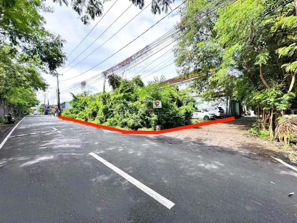 Tanah PREMIUM 100 meter Jl By Pass Ngurah Rai Jimbaran