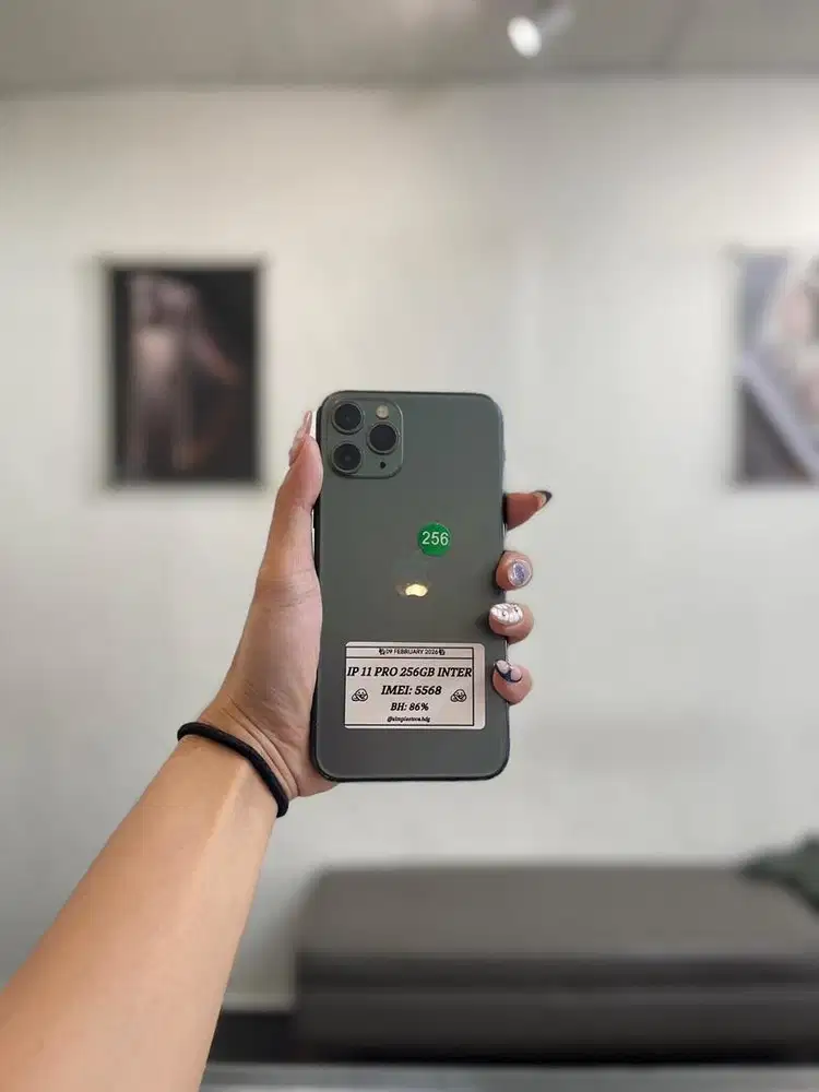 iphone 11 Pro 256GB fullset mulus nominus terima tt cod kredit