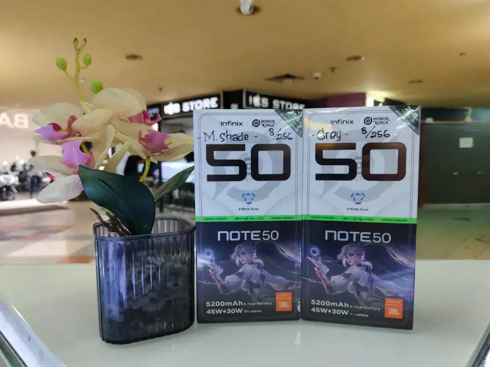 PROMO INFINIX NOTE 50 8/256 NEW GARANSI RESMI