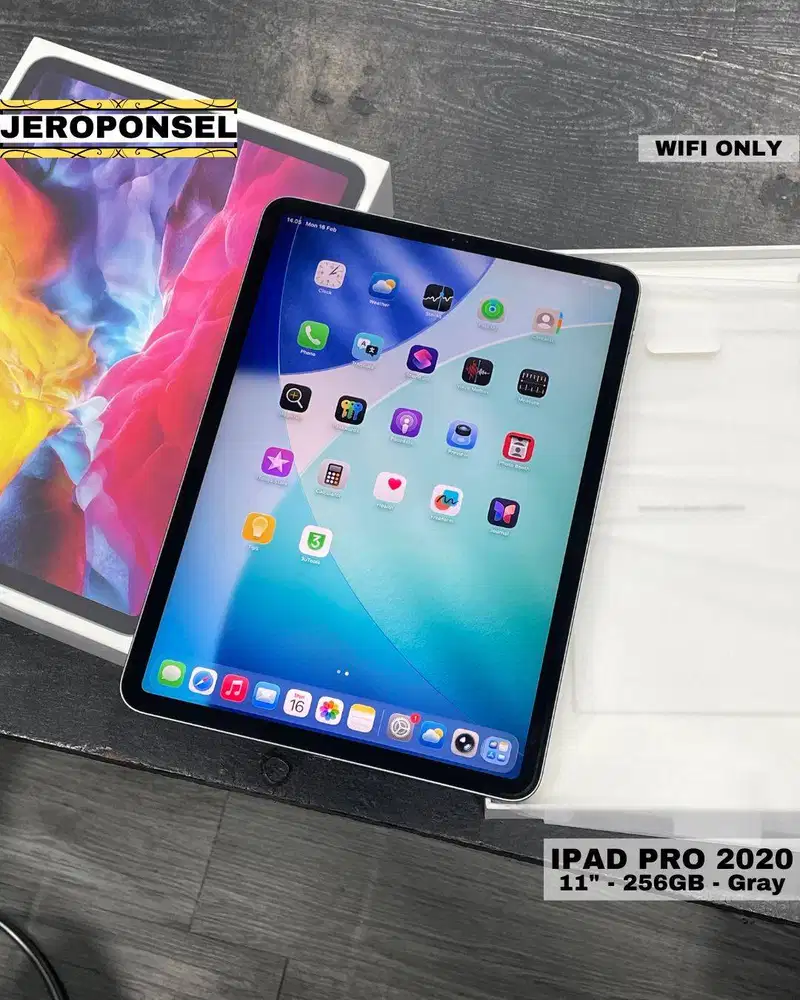 IPAD PRO 2020 256GB WIFI ONLY SPACE GRAY MURAH ORIGINAL GARANSI