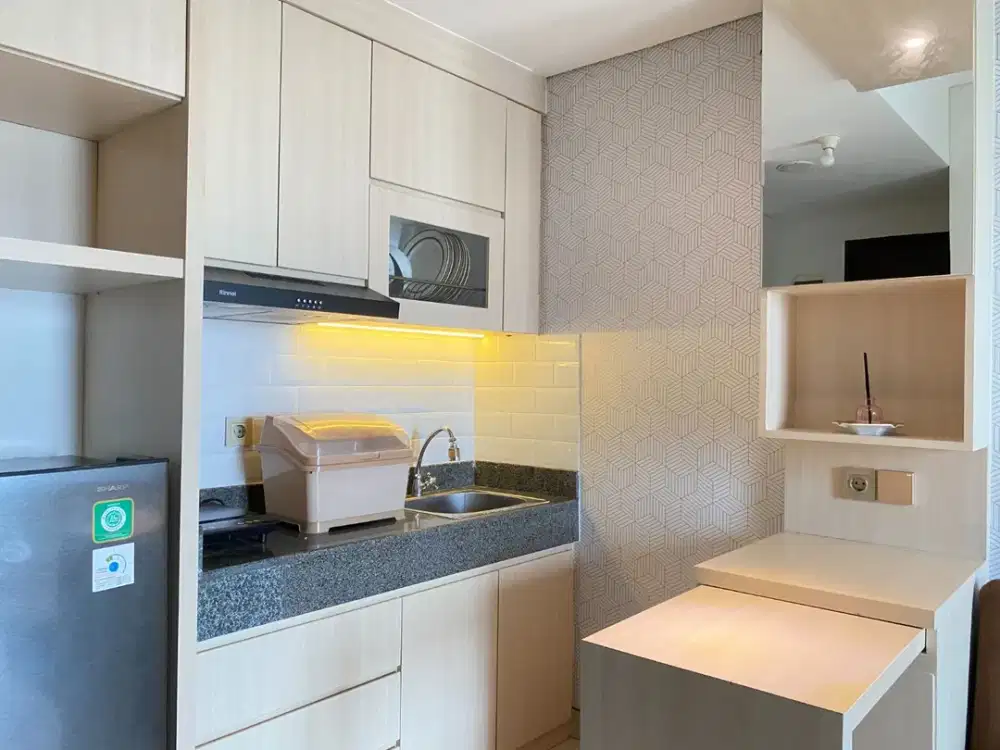 Apartemen Trans Park Cibubur 2BR Semi Furnished Lantai 1