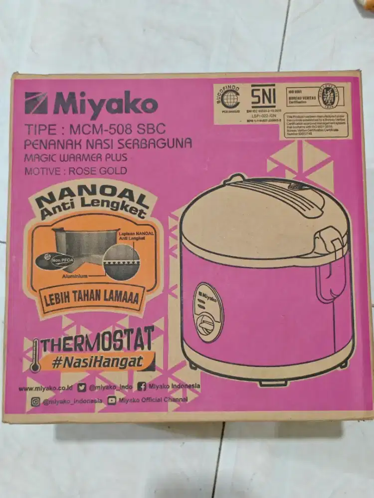 Magic Com Miyako MCM 508 SBC 1.8 Liter