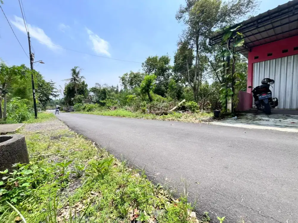 Tanah Selomartani Kalasan Murah, 200 Meter Jl. Raya Selomartani