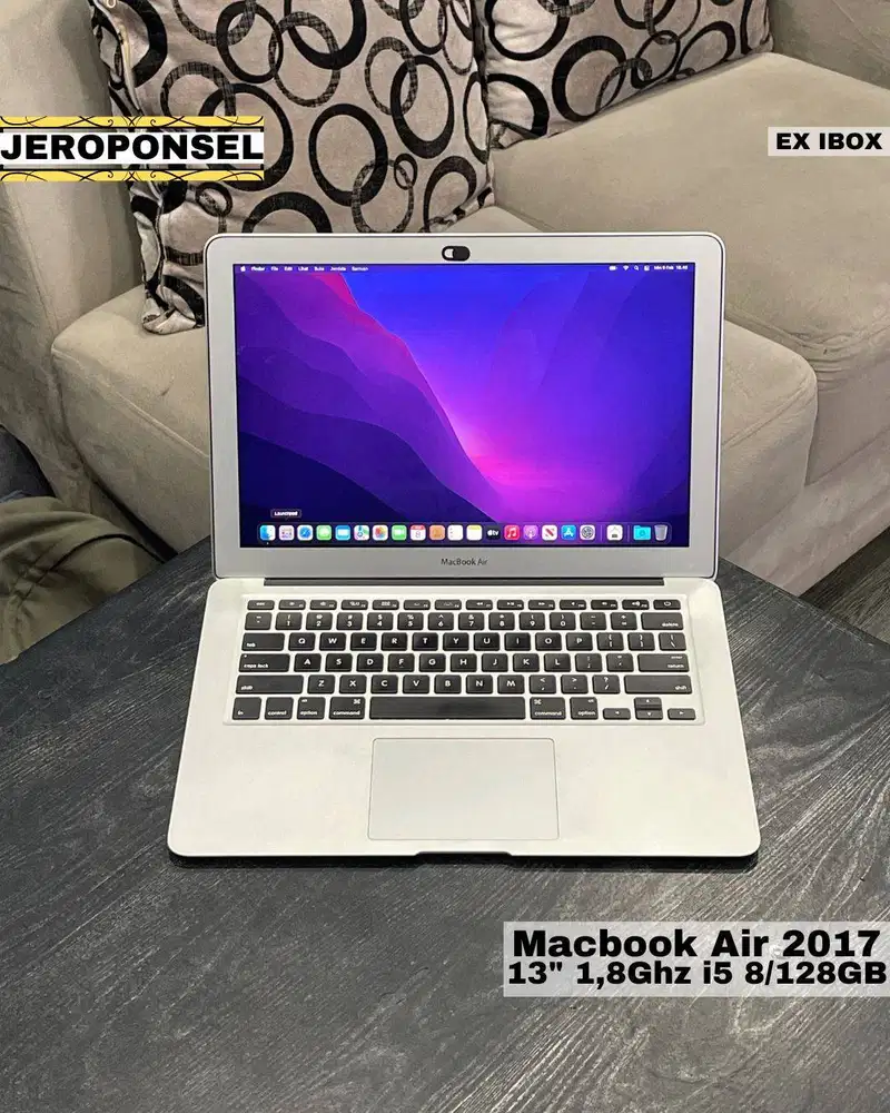 MACBOOK AIR 2017 8/128GB EX IBOX MULUS ORIGINAL GARANSI