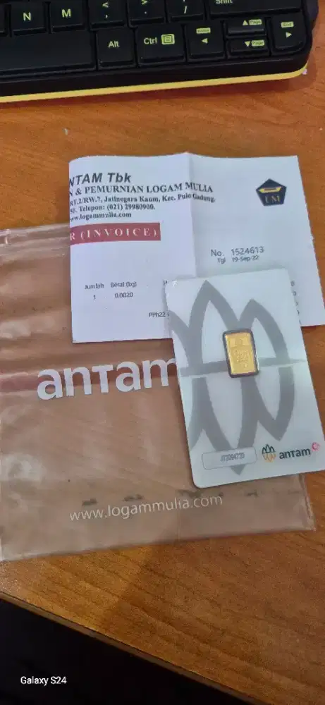 Antam kemasan 2grm 2022