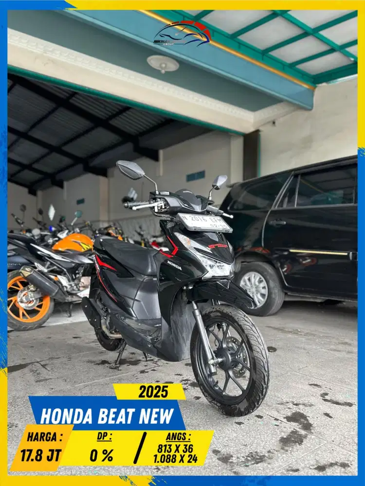 HONDA BEAT NEW 2025 MURAH BERKUALITAS HIKMAH MOTOR KEPUH MALANG