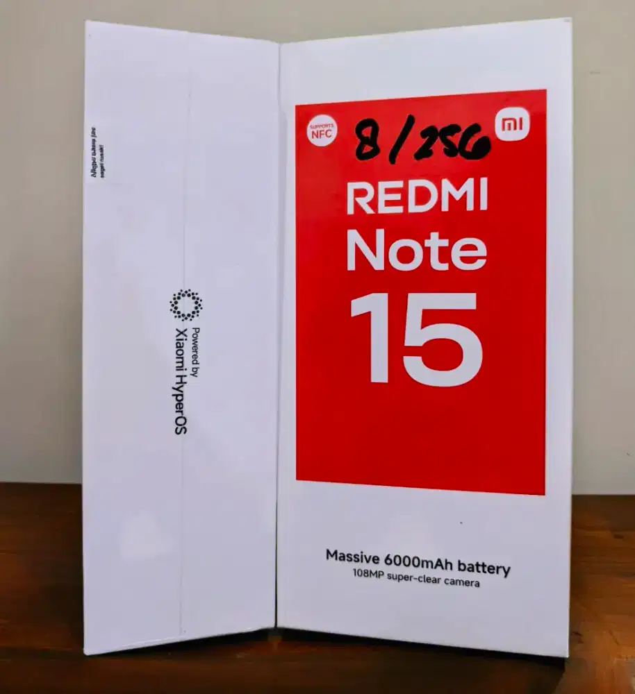Redmi Note 15 4G 256GB, GARANSI RESMI 15 BULAN, FREE ANTAR SAMPE RUMAH