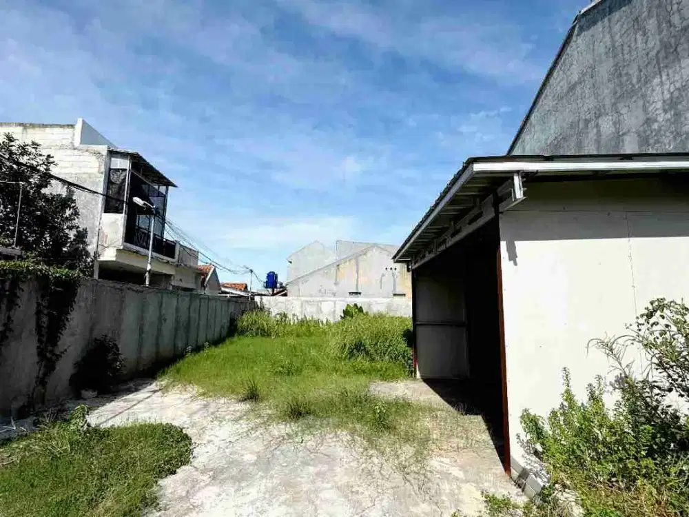 TANAH SIAP BANGUN SUDAH BERPAGAR FULL BATA MERAH DI MERUYA UTARA, KEMBANGAN, JAKARTA BARAT