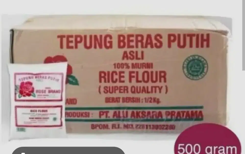 Tepung beras rose bran 500 gram