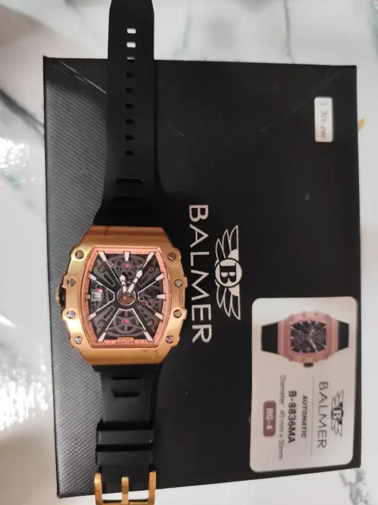 Jam Tangan Balmer Original! Preloved Balmer B-8836MA