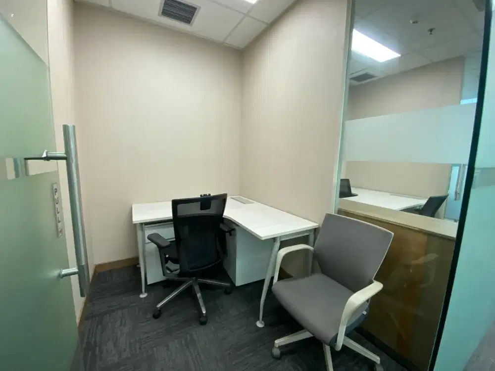 Kantor Area Scbd di 18 Parc Place 92,92Sqm Furnish Dekat MRT