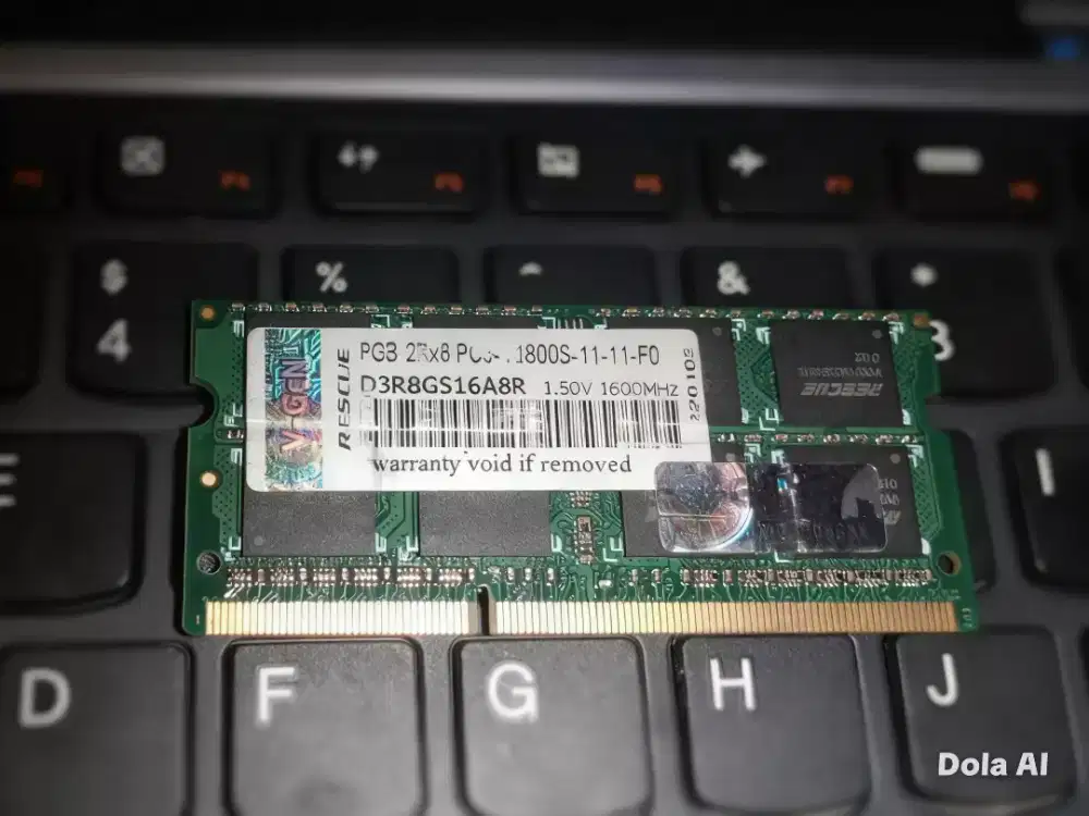 V-GEN DDR3 8GB PC12800 SODIMM TO LAPTOP/MINIPC LIFETIME WARANTY JAKSEL