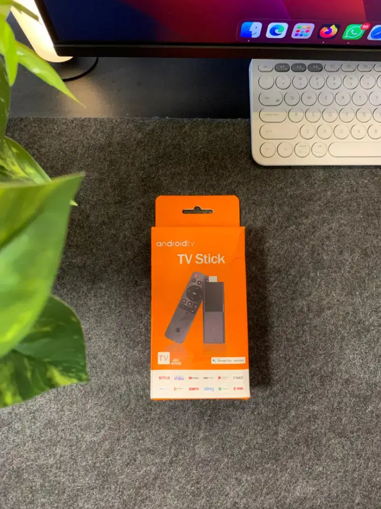 Android Modem TV stick 4K BARU Fullset