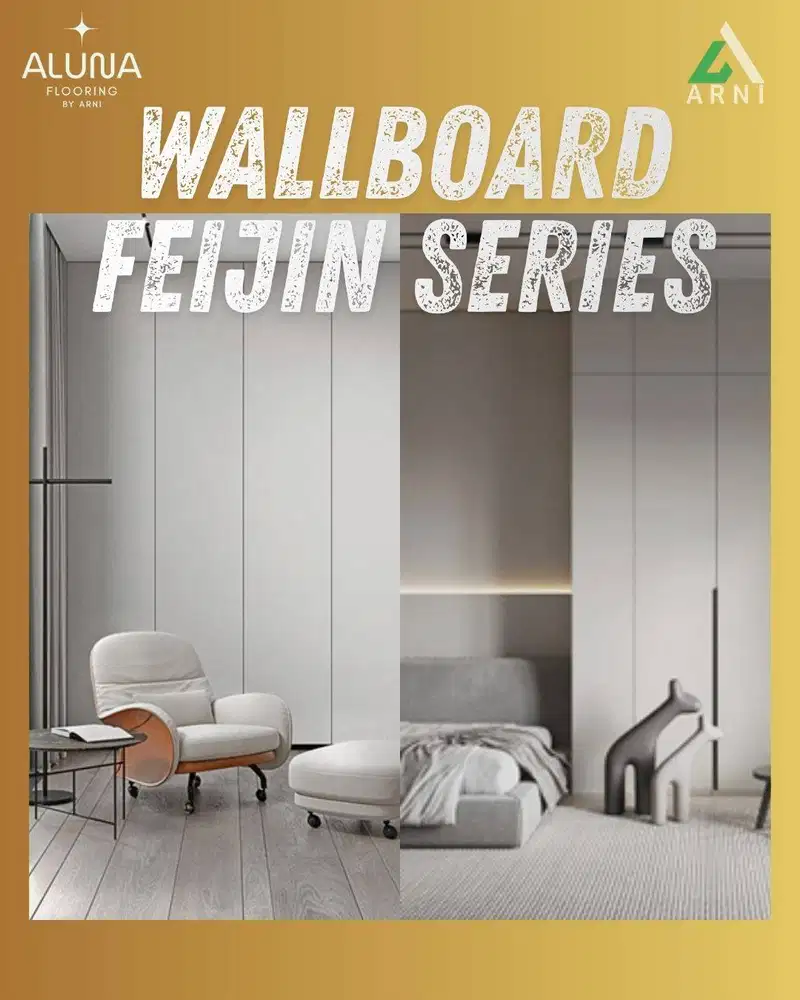 wallboard feijin PVC 2,9m X 60cm, wallboard panel pvc, dekorasi dindin