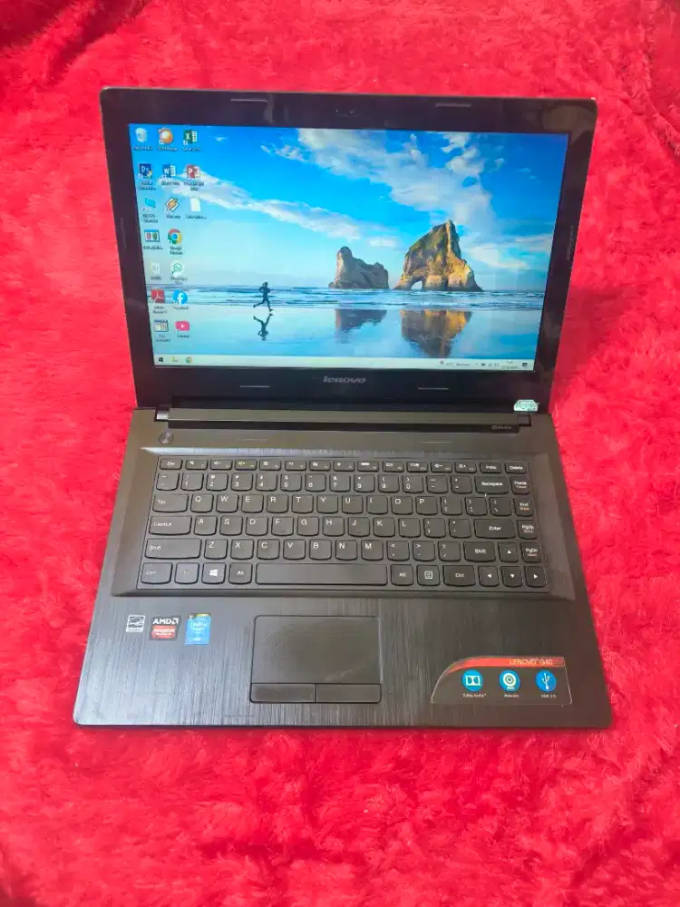 DIJUAL GAMING,RENDER LAPTOP LENOVO G40 SLIM,SUPER KENCANG.CORE I5 GEN5