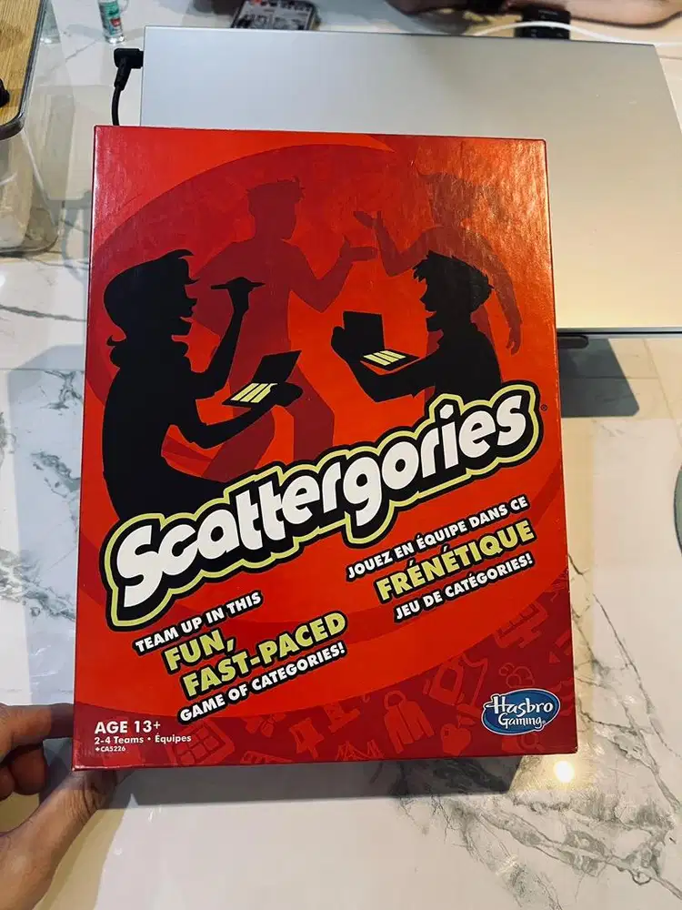 Scattergories Board Game – Like New (Belum Pernah Dipakai!)