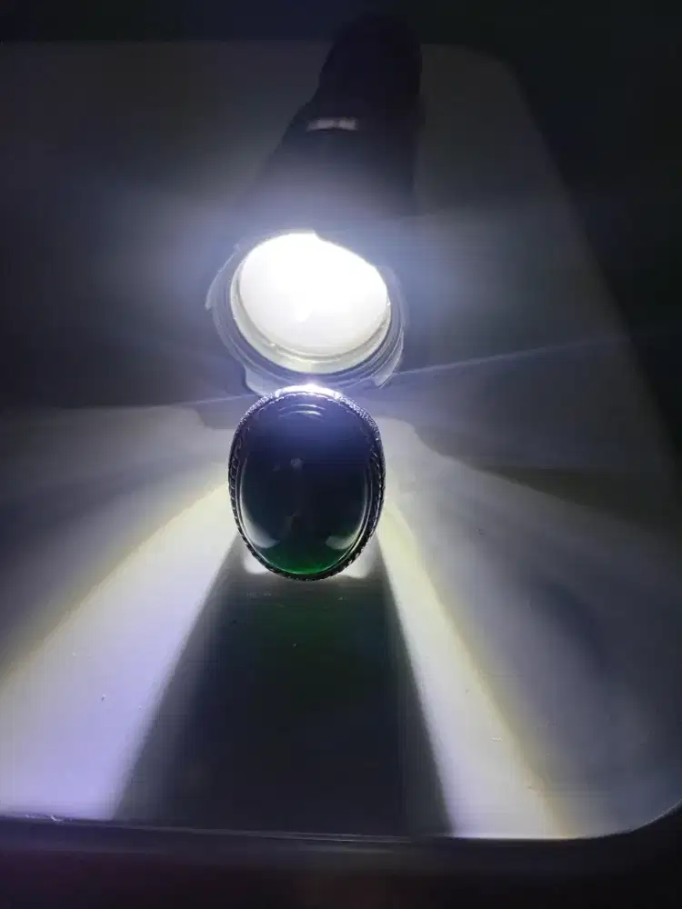 Bismillah,dijual bacan doko  ring perak size 17 rp 900 nego