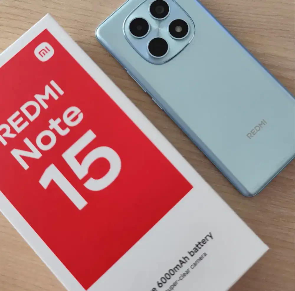 PROMO GEDEN REDMI NOTE 15 8/256 NEW SEGEL