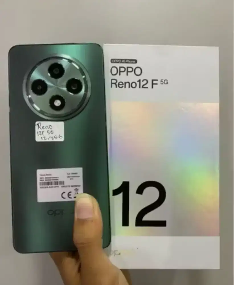 Murah hp oppo Reno 12F 5G ram 12/256 lkp, bs TT