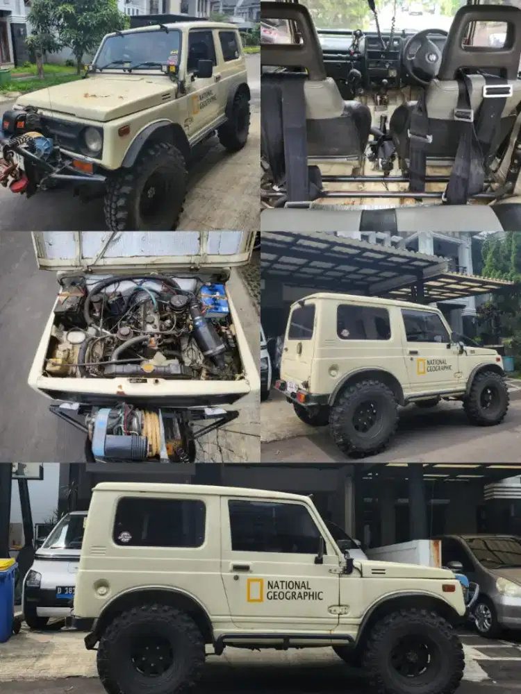 Suzuki katana 4x4 siap offroad full modif