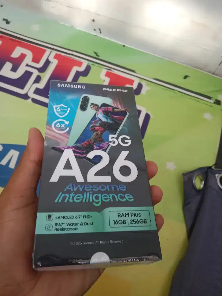 New samsung Galaxy A26 ram8/256 garansi resmi 1 tahun
