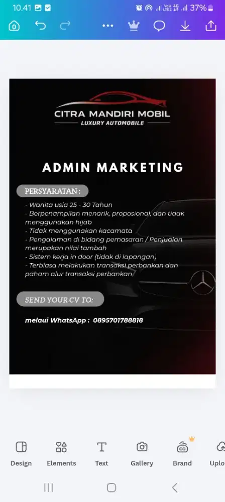 Cari Marketing/Wanita