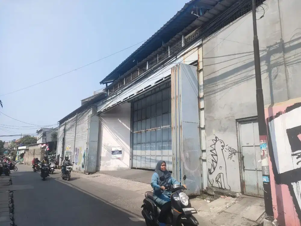 Dijual lelang gudang dekat Jl Daan mogot raya cengkareng