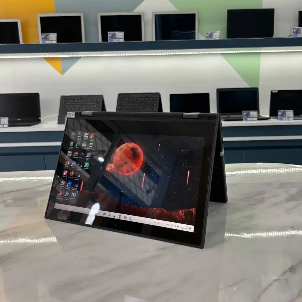 LENOVO TS360 LAPTOP WINDOWS TOUCHSCREEN 32+128GB BISA DILIPAT 360