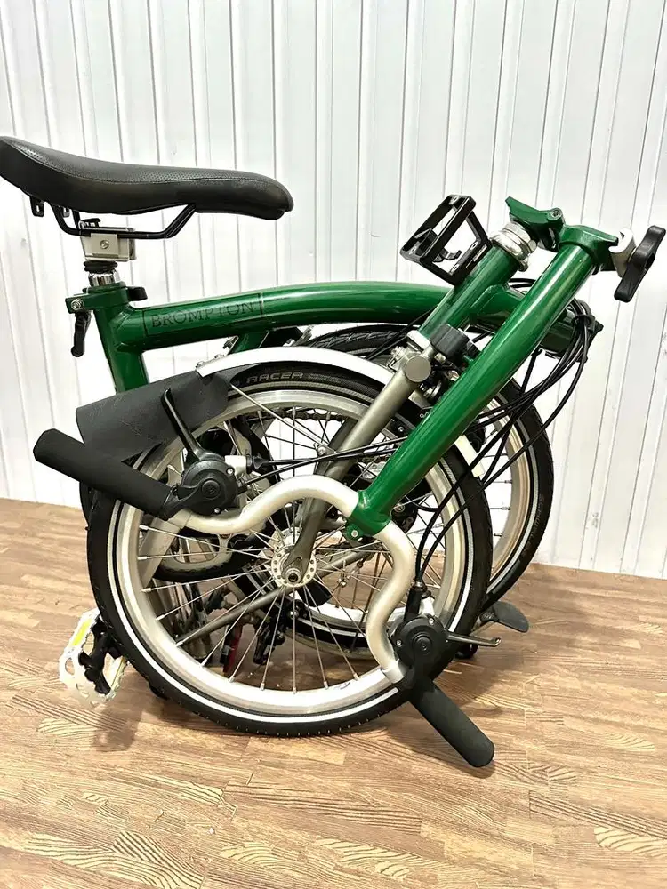 Brompton M6LX Titanium superlight Racing Green 2020