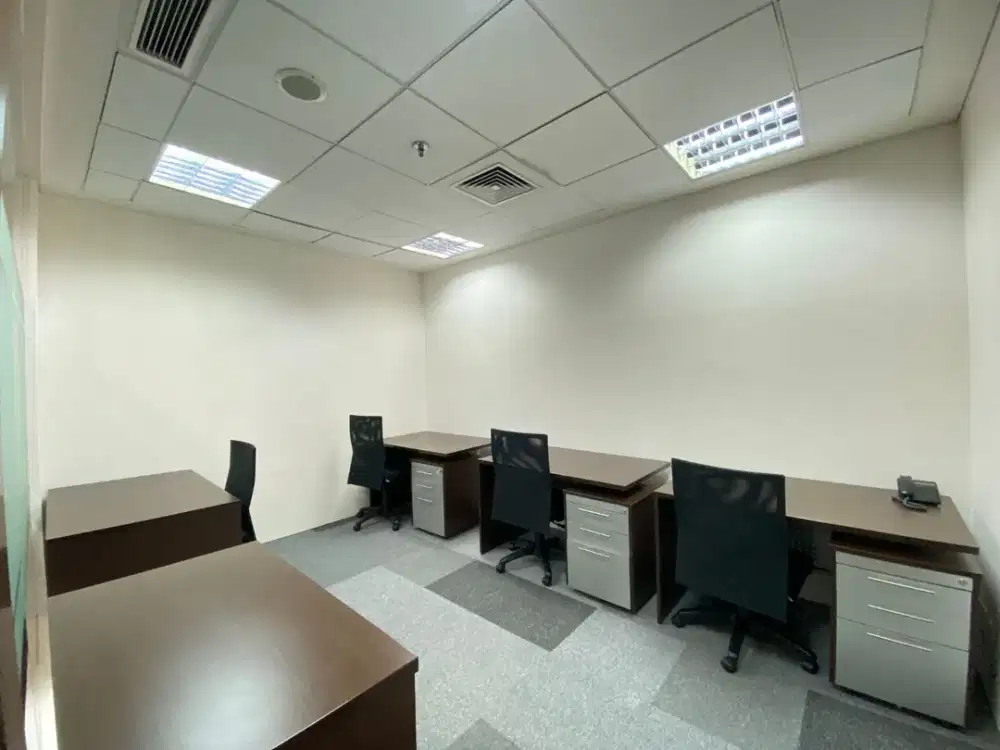 Kantor Sewa Di Jakarta Pusat Wisma 46 for 4 Pax Dekat MRT