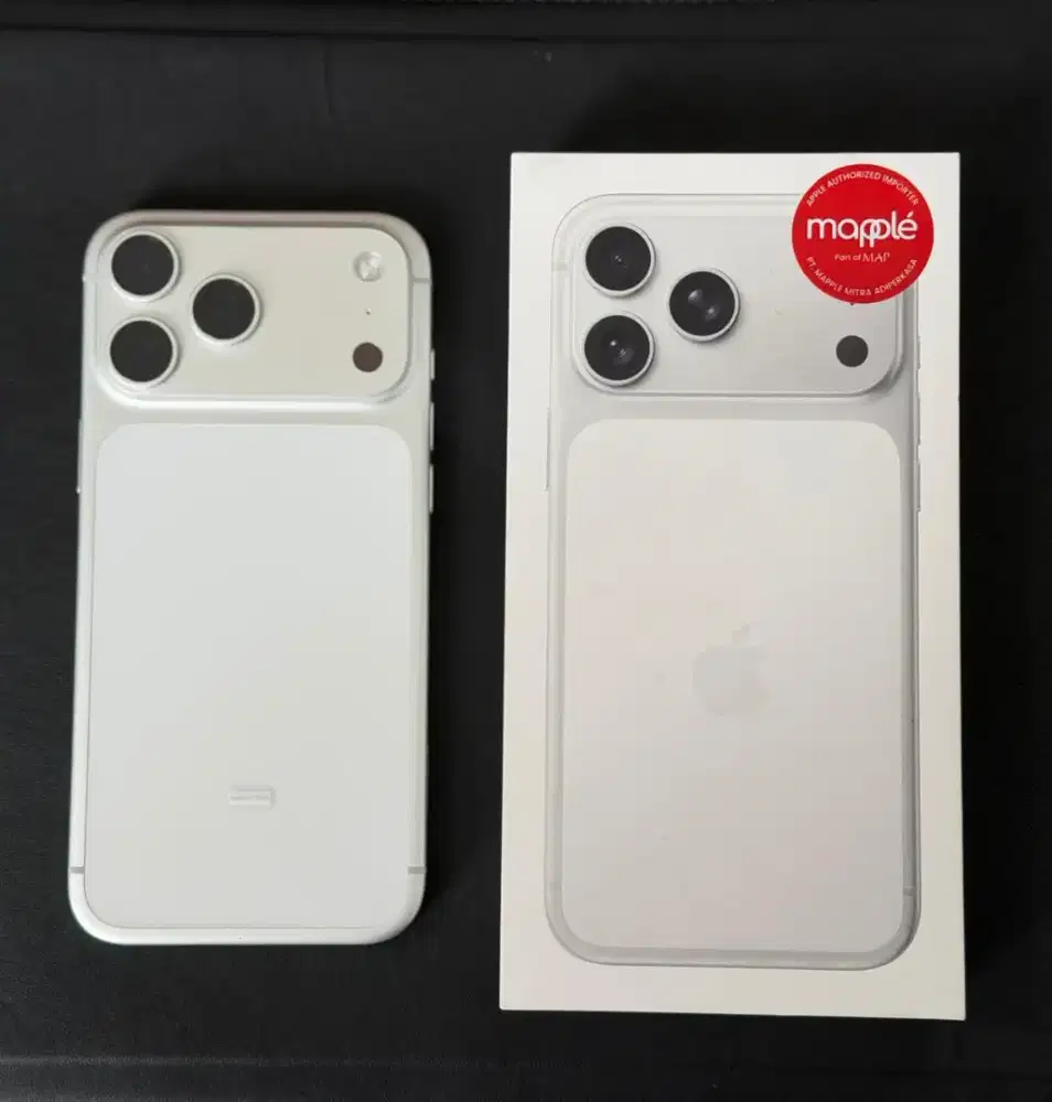 Iphone 17 Pro Max 256GB Silver Garansi Digimap Mint condition