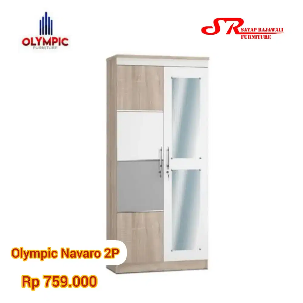 Berbagai Lemari Pakaian Partikel Board Olympic Murah Jogja (Ars)
