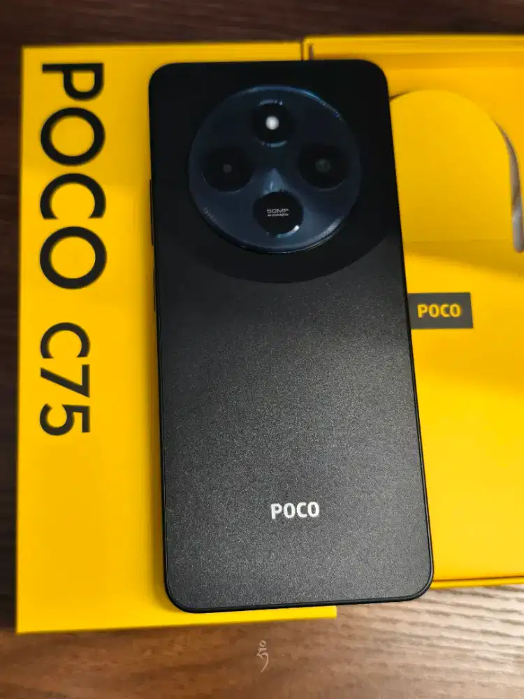 Poco C75 6/128 second resmi Sept 2026
