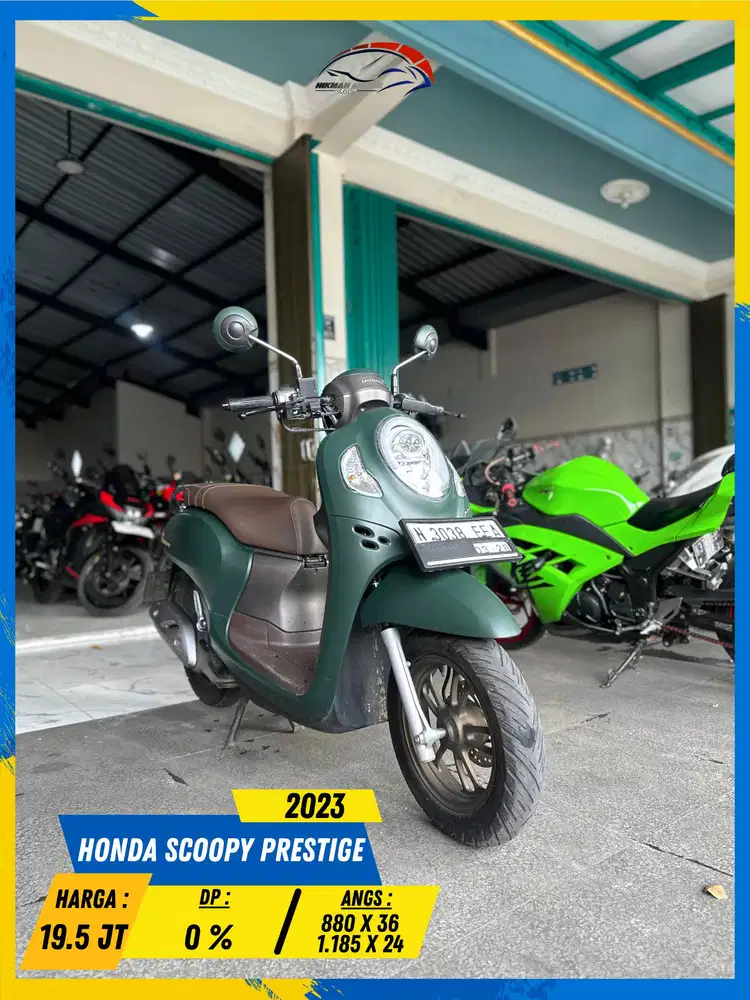 HONDA SCOOPY PRESTIGE 2023 MANTAP GASS MASZEHH HIKMAH MOTOR KEPUH
