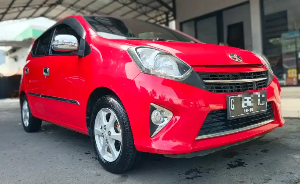 Toyota Agya 1.0 MT seri G Merah 2016