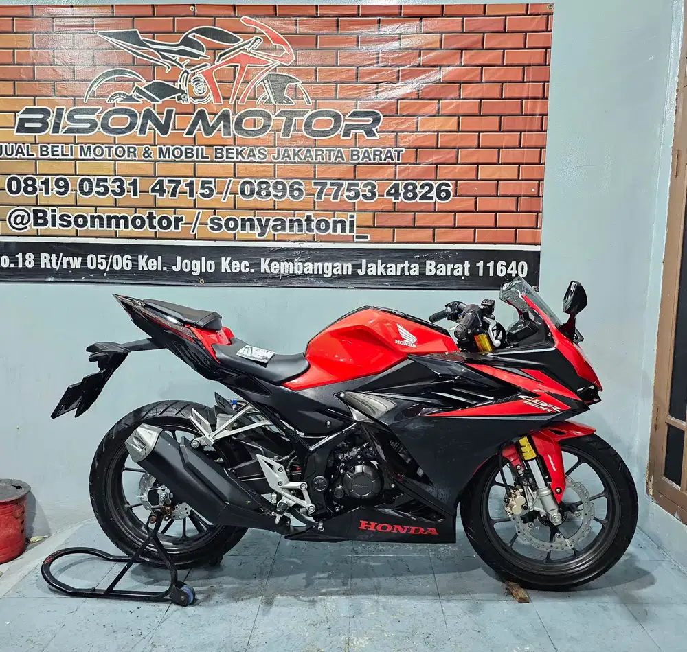 MEWAH KM 4RB! HONDA NEW CBR ABS FACELIFT LED USD 150 TAHUN 2023 MERAH
