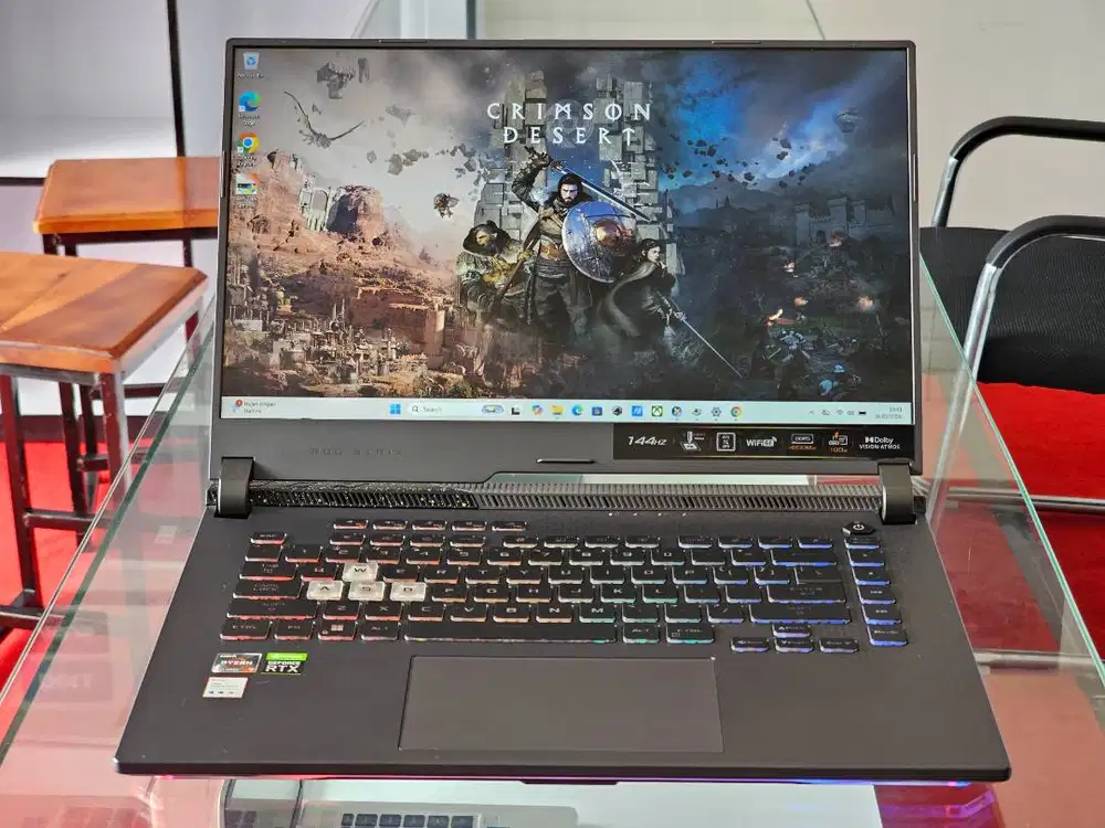 ASUS ROG Strix G15 G513RC AMD Ryzen 7 6800H Ram 8 GB SSD 512 GB Nvidia