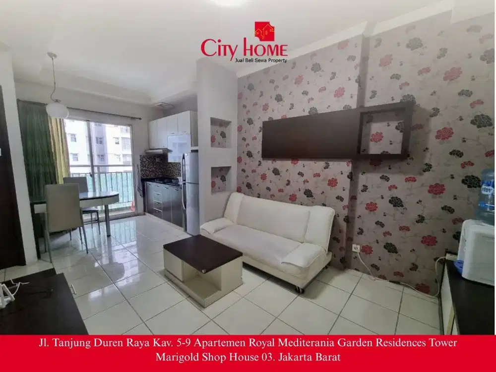 Sewa Apartemen Full Furnished di Mediterania Garden Residences 2
