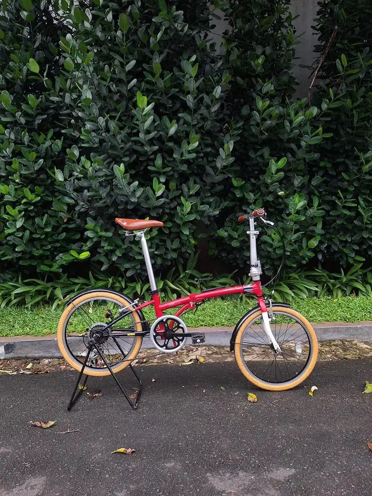 Sepeda Lipat London Taxi RED DOFFF !!!