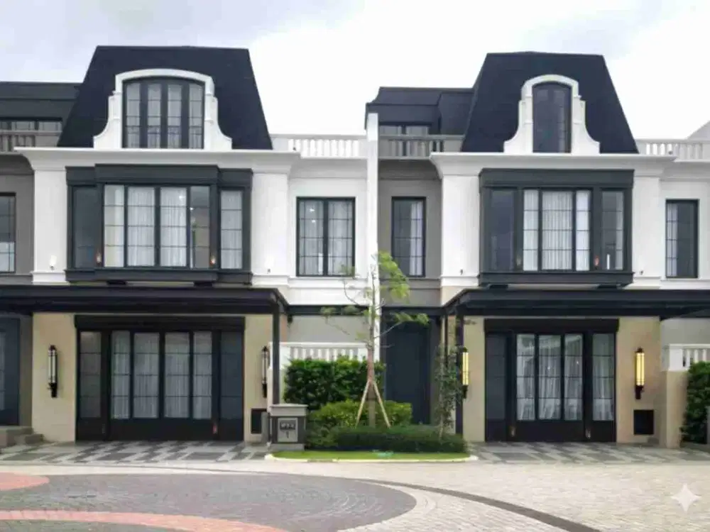 RUMAH EKSKLUSIF SUMMARECON CLUSTER BELLEFONT DENGAN ATAP BITUMEN ANTI PANAS & LANTAI MARMER