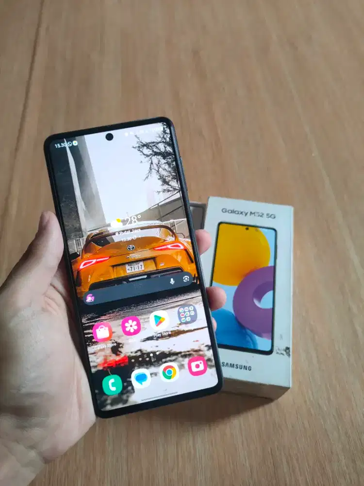 Samsung m52 snapdragon 778g fullset bisa tukar tambah