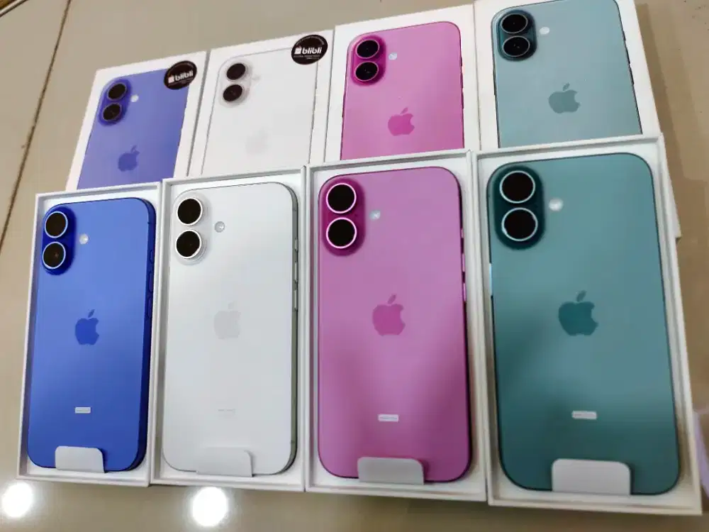IPHONE 16 128 OPEN BOX TEAL, ULTRAMARINE, WHITE PINK