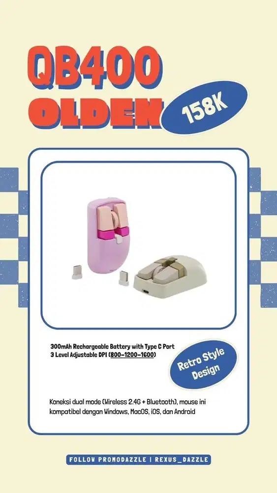 Mouse QB400 olden rexus