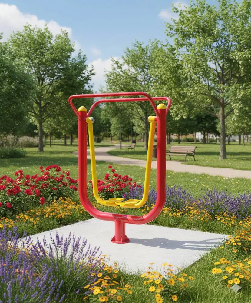 alat fitness outdoor taman air walker machine