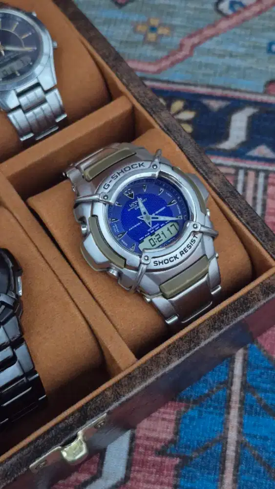 Vintage Gshock MTG-511 Bllue dial