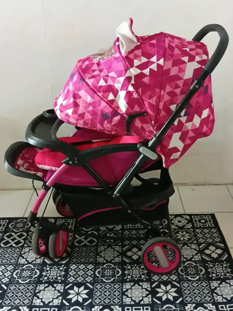 Stroller hugo type rocking horse