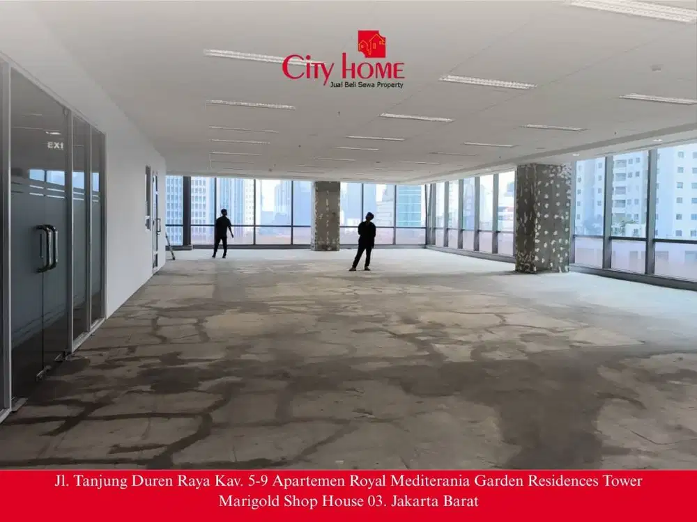 Dijual Ruang Kantor Area Satrio 374M2 - Unfurnished