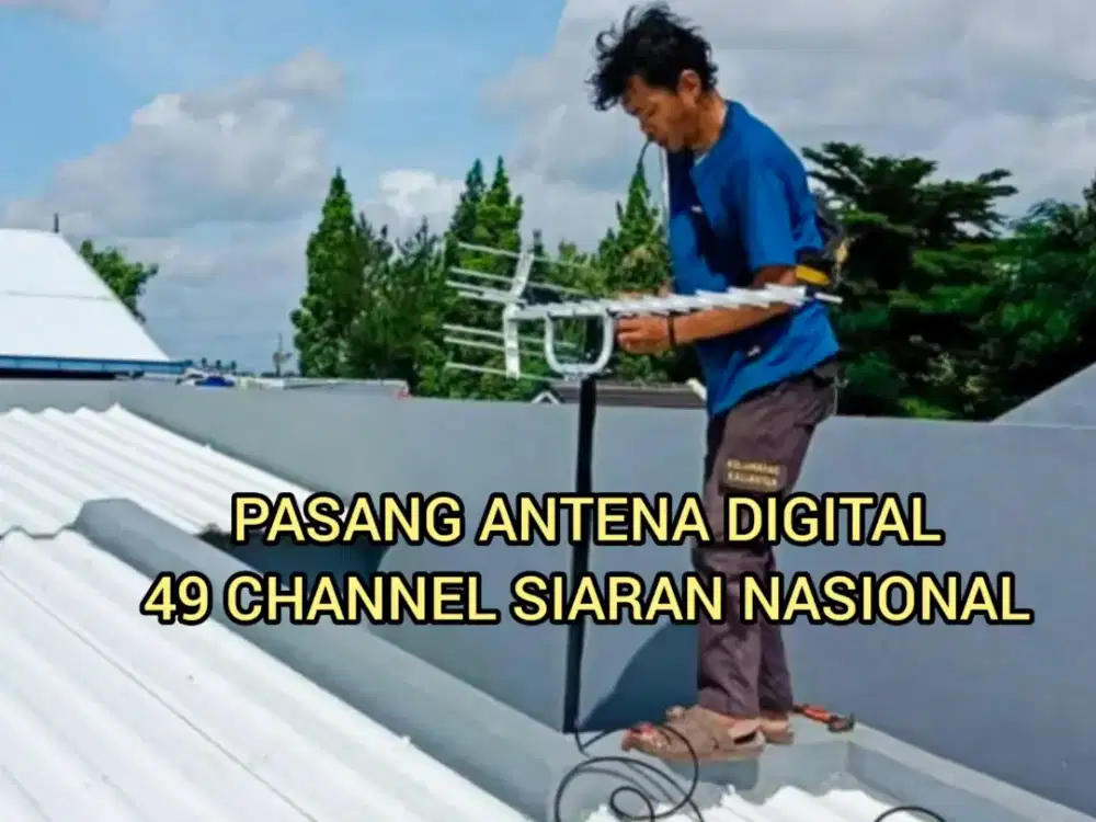 Pusat Perlengkapan Pemasangan Antena TV Stb Digital