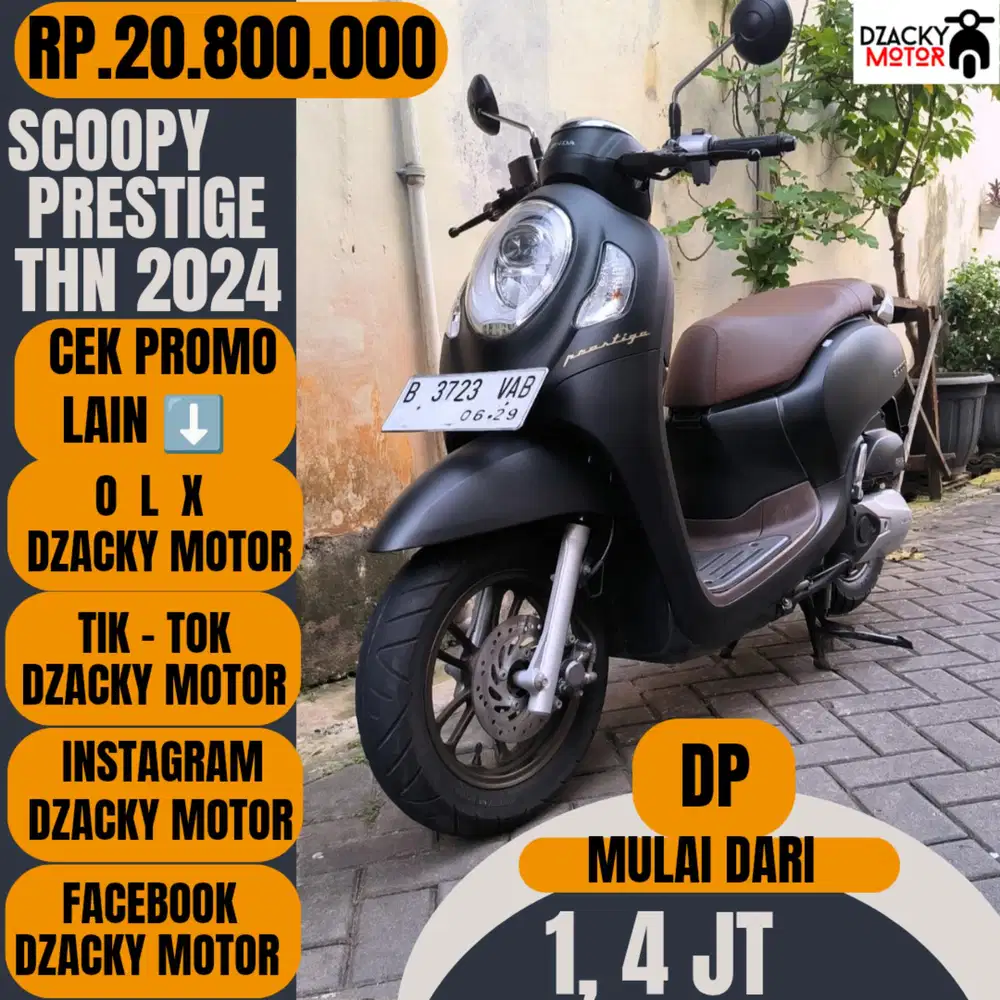 SCOOPY PRESTIGE 2024 SECOND LIKE NEW