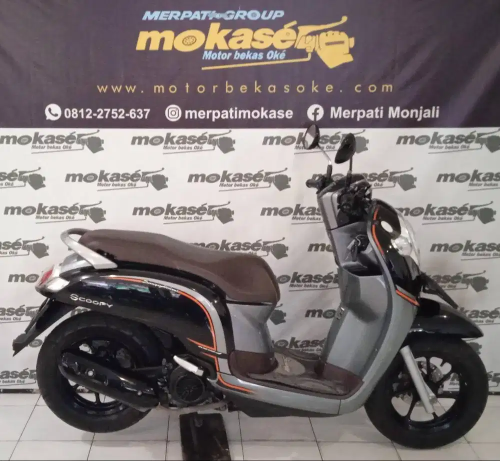 HONDA SCOOPY TH 2017 KREDIT MOTOR MURAH MOKASE MERPATI MONJALI